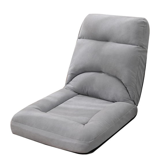 Single Sofa Foldable Recliner Chair Window Lazy Lounge Chairs Seat, Folding Lawn Chairs Reclining Living Room Lounge Chairs Adjustable Backrest Chair for Bedroom, Living Room