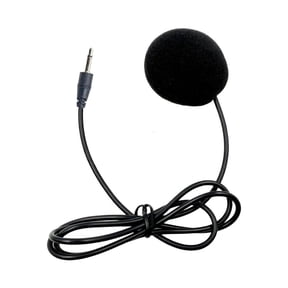 Single Speaker Helmet Headset, 3.5mm Plugs 100cm Cable, for Full Face Riding Headgear Call Sound for Daily Road Use
