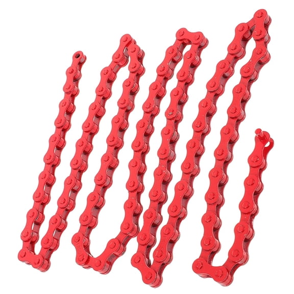 Bicycle Chain Single Speed Bike Chain Replacement for Road Bike Mountain Accessory 94 Links Washable Reusable Cycling Easy Install 47.24In