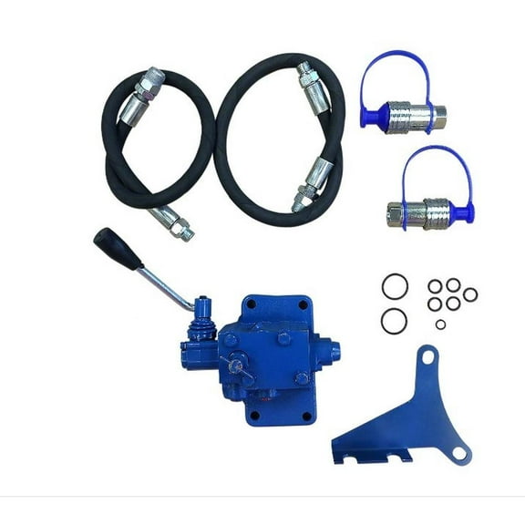 Single Spool Double Acting Hyd Remote Valve Kit Fits Ford New Holland NH Tractors