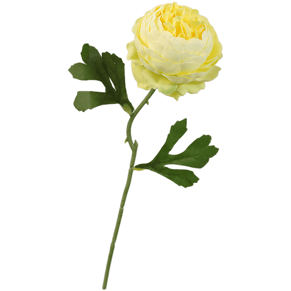 Single Stem Artificial Peony Silk Flower for Home Office For Wedding Decoration