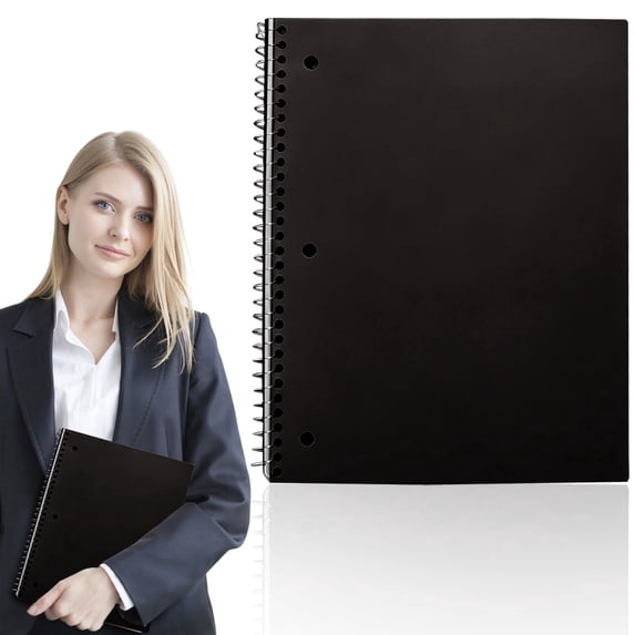 Single Subject Notebook*1 Pack,Composition Notebook Wide Ruled,Notebook Paper,Spiral Notebook,College Ruled Notebook Paper,1 Subject Spiral Notebook,Wide Ruled Notebook Paper,Black