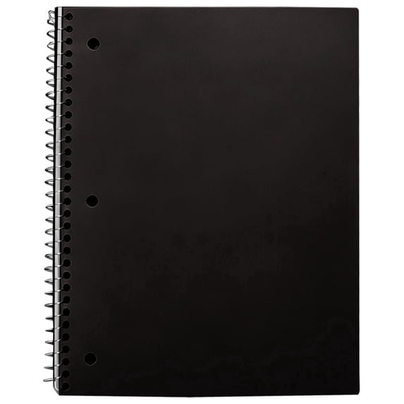 Single Subject Notebook,Composition Notebook Wide Ruled,Notebook Paper,Spiral Notebook,College Ruled Notebook Paper,1 Subject Spiral Notebook,Wide Ruled Notebook Paper,1 Pack,Black