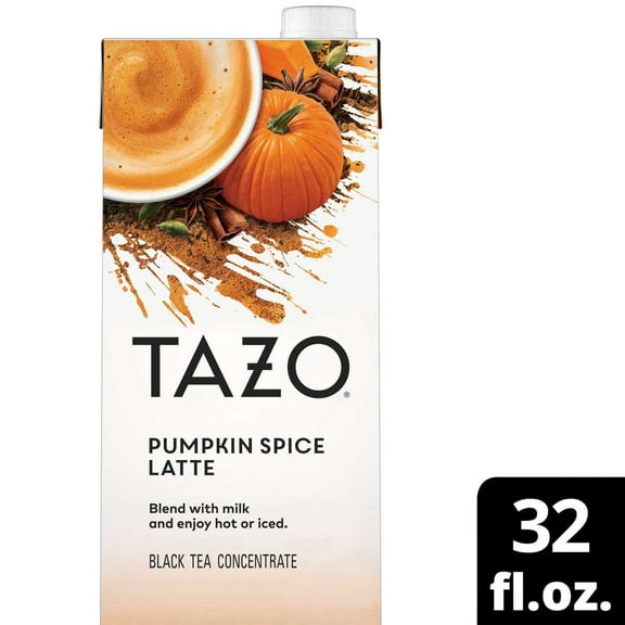Single TAZO Pumpkin Spice Latte Concentrate, 32 Fluid Ounce