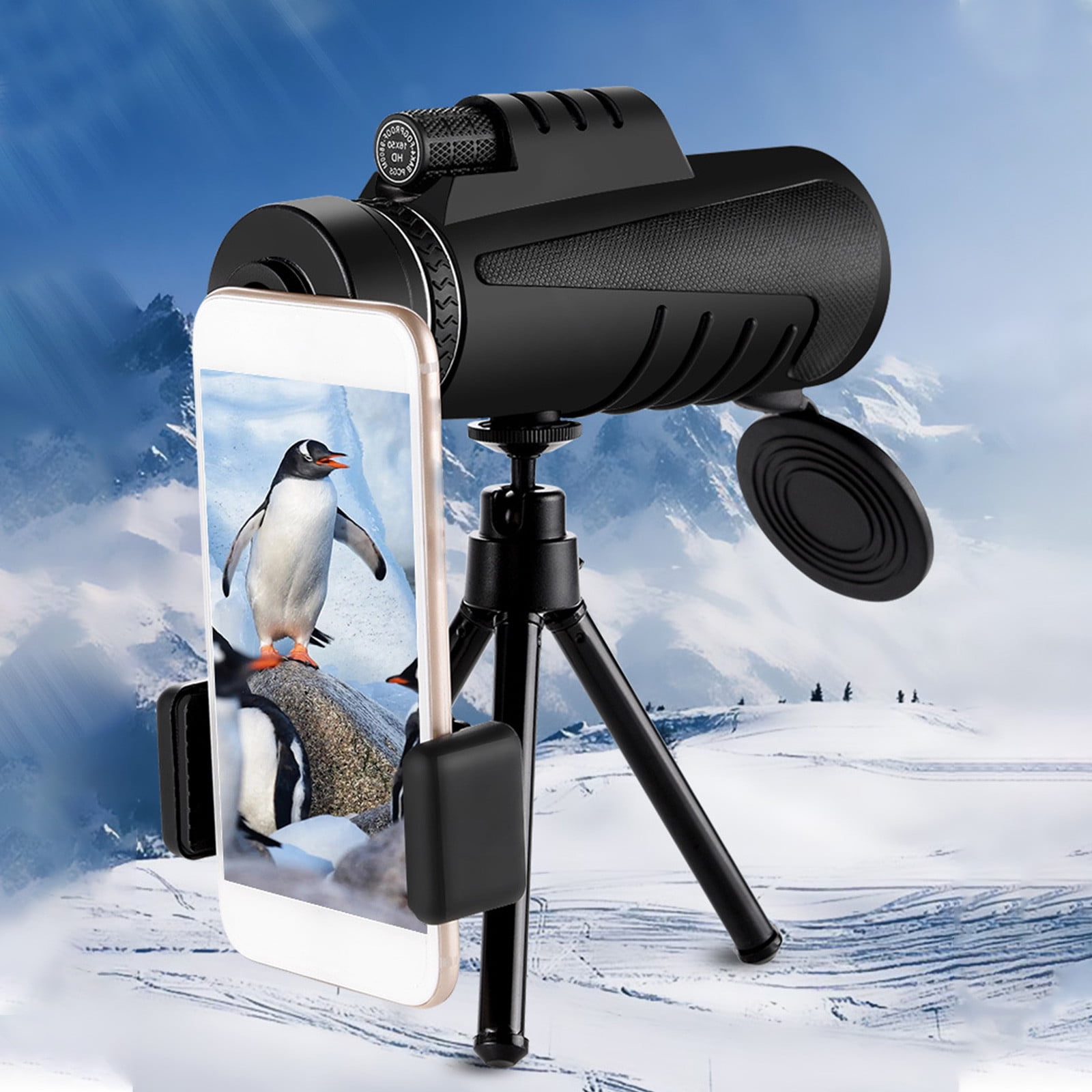 Single Telescope 10x50 High Power High definition Bird Watching Outdoor ...