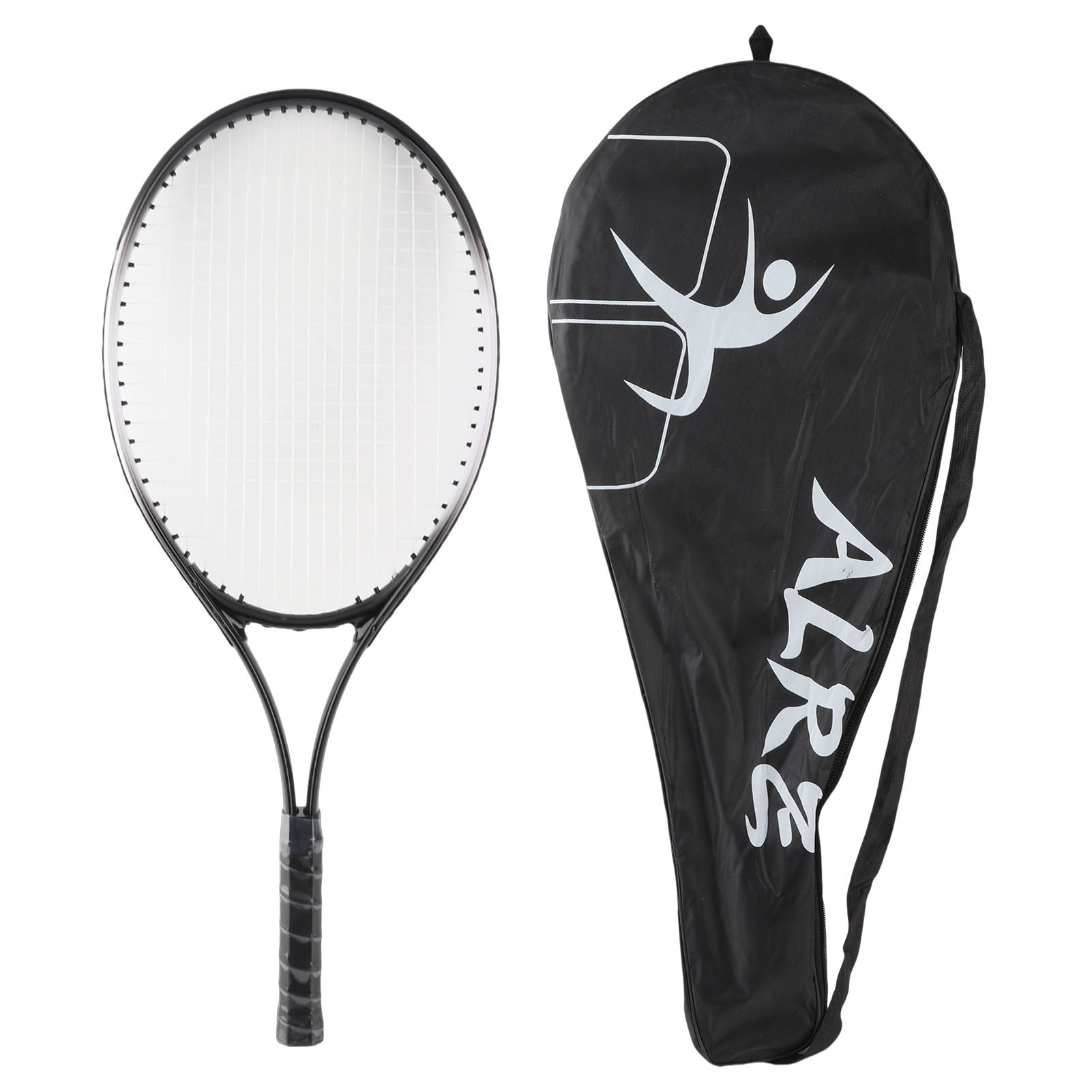 Single Tennis Racquet 27 Inch Tennis Racket Single Tennis Racquet Advanced Competition Set with Carry Bag Adults Student Women Men