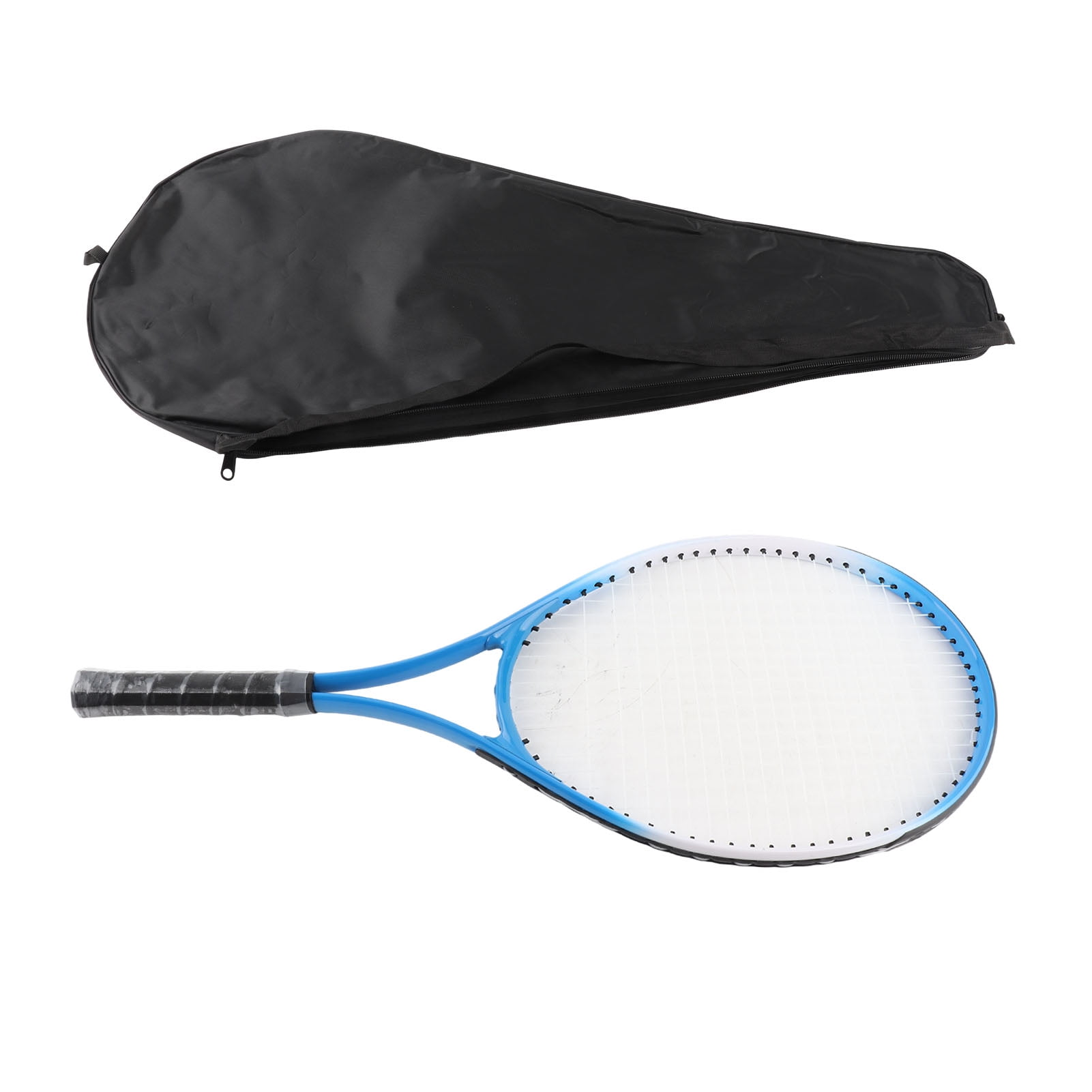 Sorven 27 Inch Tennis Racket 27 Inch Tennis Racket Single Tennis Racquet with Carry Bag Adults Student Women Men Nylon Aluminium Alloy