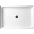 thumbnail image 1 of Single Threshold Shower Floor Solid Surface with Slip Resistant, 1 of 3