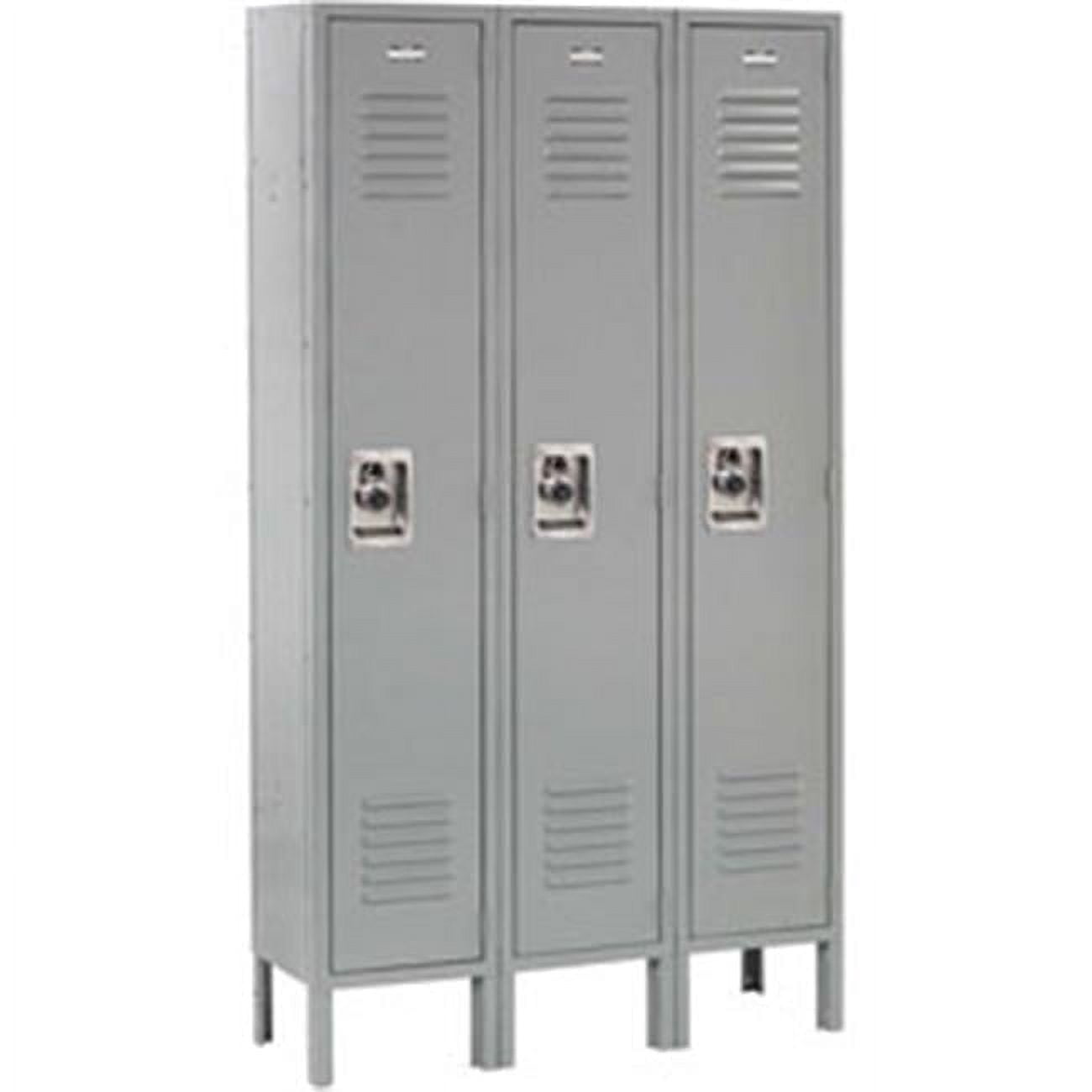 Infinity Locker Single Tier Infinity Locker with 3 Door Assembled - Gray - Walmart.com