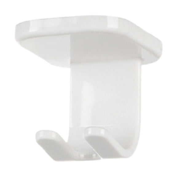 A Single Toothbrush Hook, Inverted Hanging Holder, No Drill Adhesive Mount And Detachable Design For Bathroom Organization And Space Saving 1.97X1.61X1.5In 0.07Lb