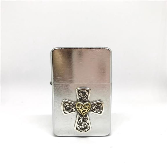 Single Torch Pocket Lighter  (Celtic Cross)