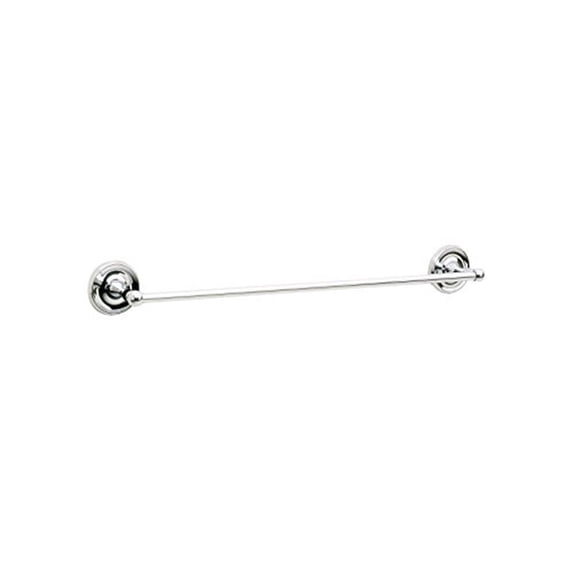 Single Towel Rail in Polished Chrome Finish