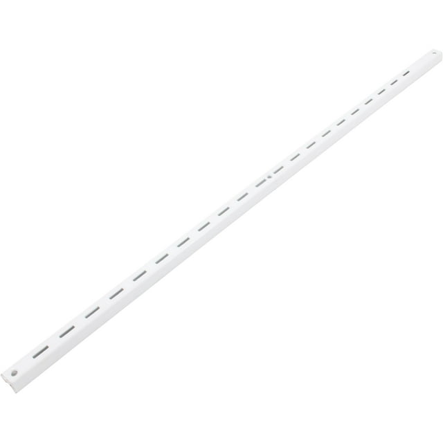 Single Track Wall Standard, 24 Inches, White by Stone Harbor Hardware