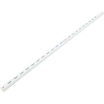 Single Track Wall Standard, 24 Inches, White by Stone Harbor Hardware