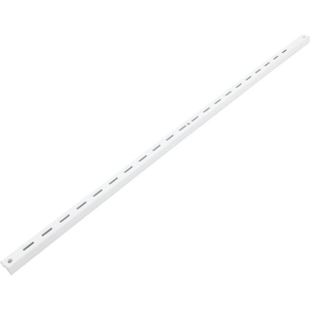 Single Track Wall Standard, 60 Inches, White by Stone Harbor Hardware