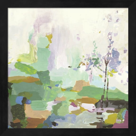 Single Tree by Posters International Studio, Framed Wall Art, 13.25W x 13.25H