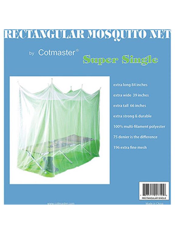 Single & Twin Mosquito Net - 39 x 84 x 66 in.