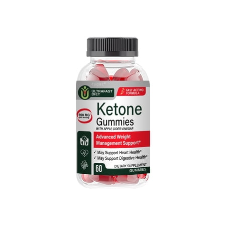 (Single) Ultrafast Diet Ketone Gummies - Ultrafast Diet Ketone ACV Gummies 