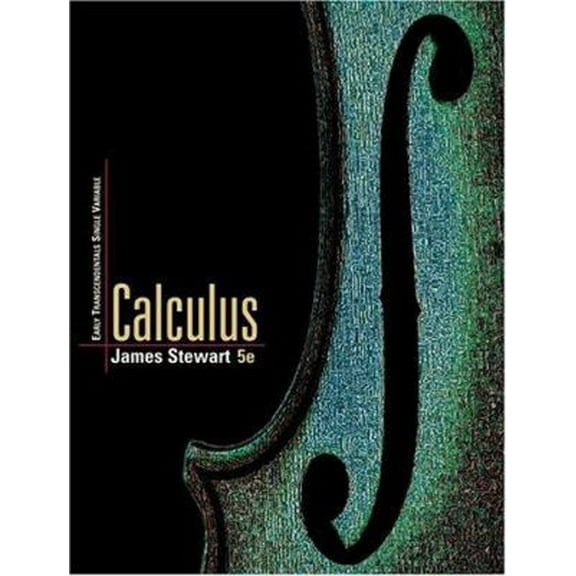 Pre-Owned Single Variable Calculus: Early Transcendentals (with Tools for Enriching Calculus, Video Skillbuilder CD-ROM, iLrn™ Homework, and Personal Tutor) (A... (Hardcover) 0534393306 9780534393304