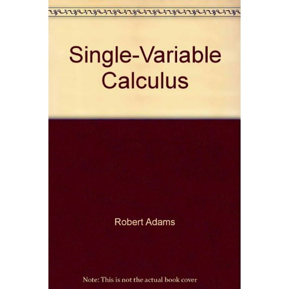 Pre-Owned Single Variable Calculus Paperback