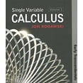 thumbnail image 1 of Pre-Owned Single Variable Calculus: Early Transcendentals, Volume 1 (Paperback) 142921077X 9781429210775, 1 of 1