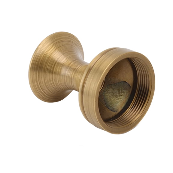 Single Wall-Mounted Copper Robe Hook with Brushed Bronze Finish for Bathroom, Kitchen, or Barber Shop - Includes Mounting Hardware Bathrooms Barber Stores