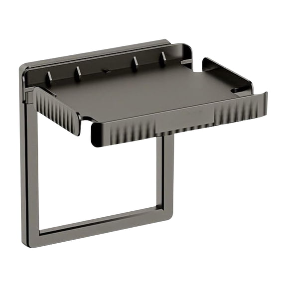 Single Wall Outlet Shelf Home Wall Shelf Organizer for Outlets, Perfect for Bathroom Kitchen Bedroom with Cord Management and Easy Installation.