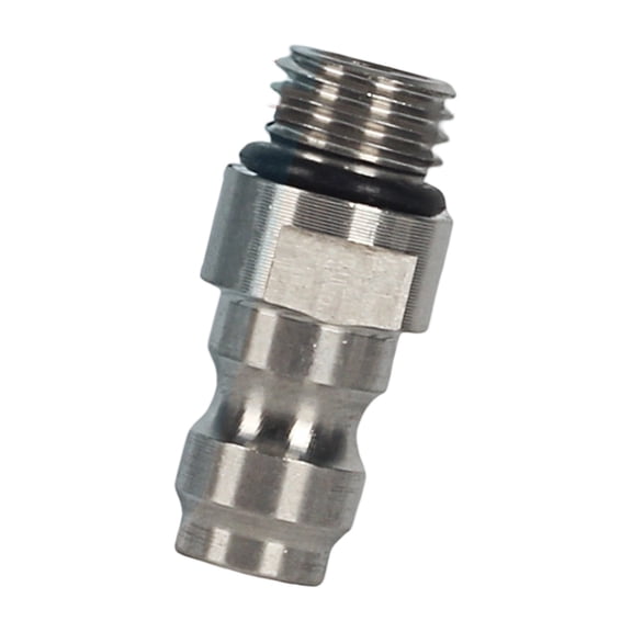 Single Way Valves Pneumatic Fitting 40MPa M8x1 Threaded Coupler Fit for Transfer High Pressure Applications