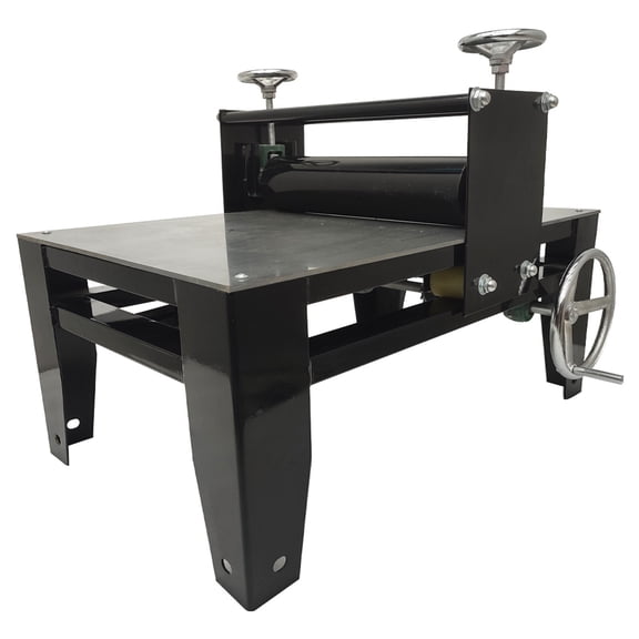 Single-axis Pottery Clay Plate Machine Manual Clay Pressing Machine Pottery Slab Roller