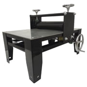 Single-axis Pottery Clay Plate Machine Manual Clay Pressing Machine Pottery Slab Roller