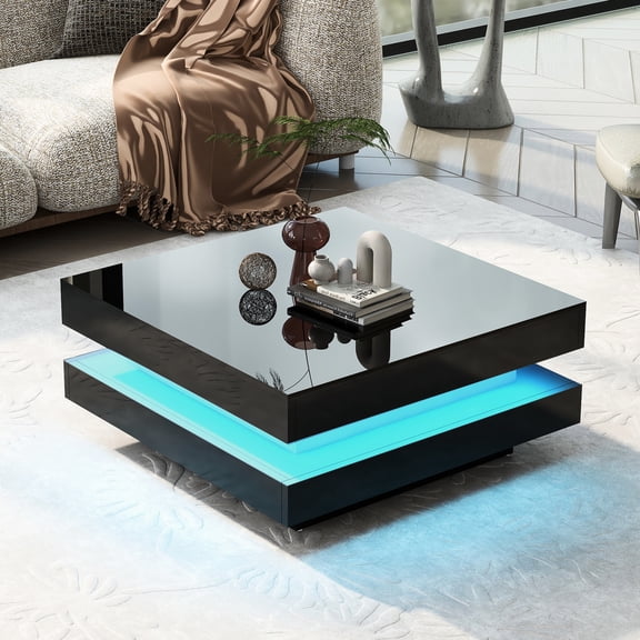 Single-color Coffee Table / Living Room Furnishing / Matches Home Style