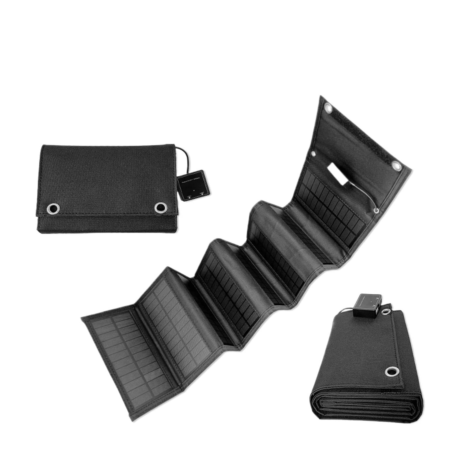 Single crystal solar panels Single Crystal Foldable Solar Panel 25W Portable Photovoltaic Cell Foldable Pack 2USB Output Outdoor Mobile Power Supply Outdoor solar panel