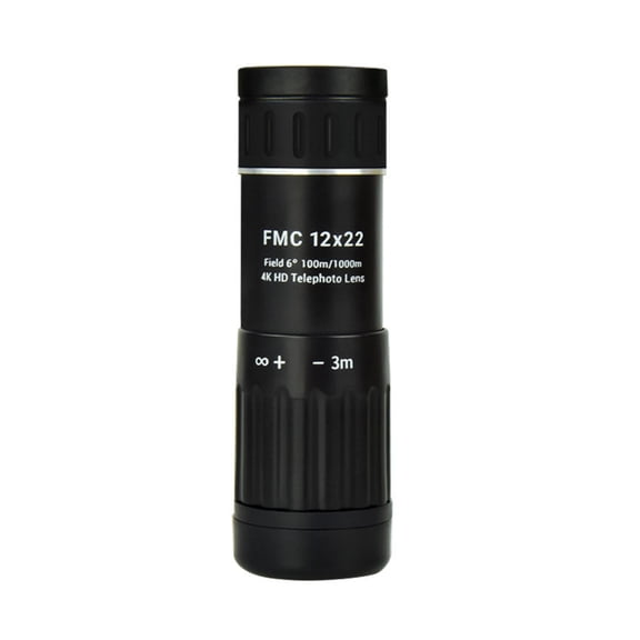 Single-lens telescope, scale sight, low-light night vision, mini portable rangefinder