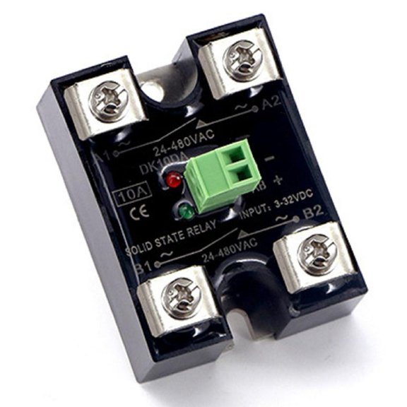 Single-phase solid state relay SSR dual-channel single control DC control AC