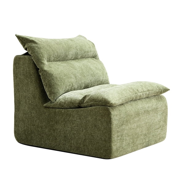 Single - seat Design - Memory Foam for Back Support - Gaming and Reading Scenes - Instant Comfort without Installation