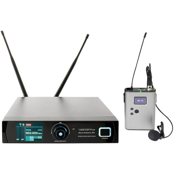 Single user, true diversity PLL wireless bodypack system with lavaliere mic
