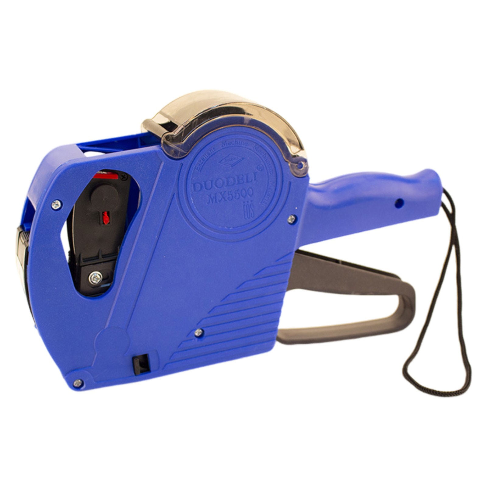 Singlerow 8 Bit Machine with Cover 8 Digits Tag Machine with 300 White Red Lines Sticker Labels