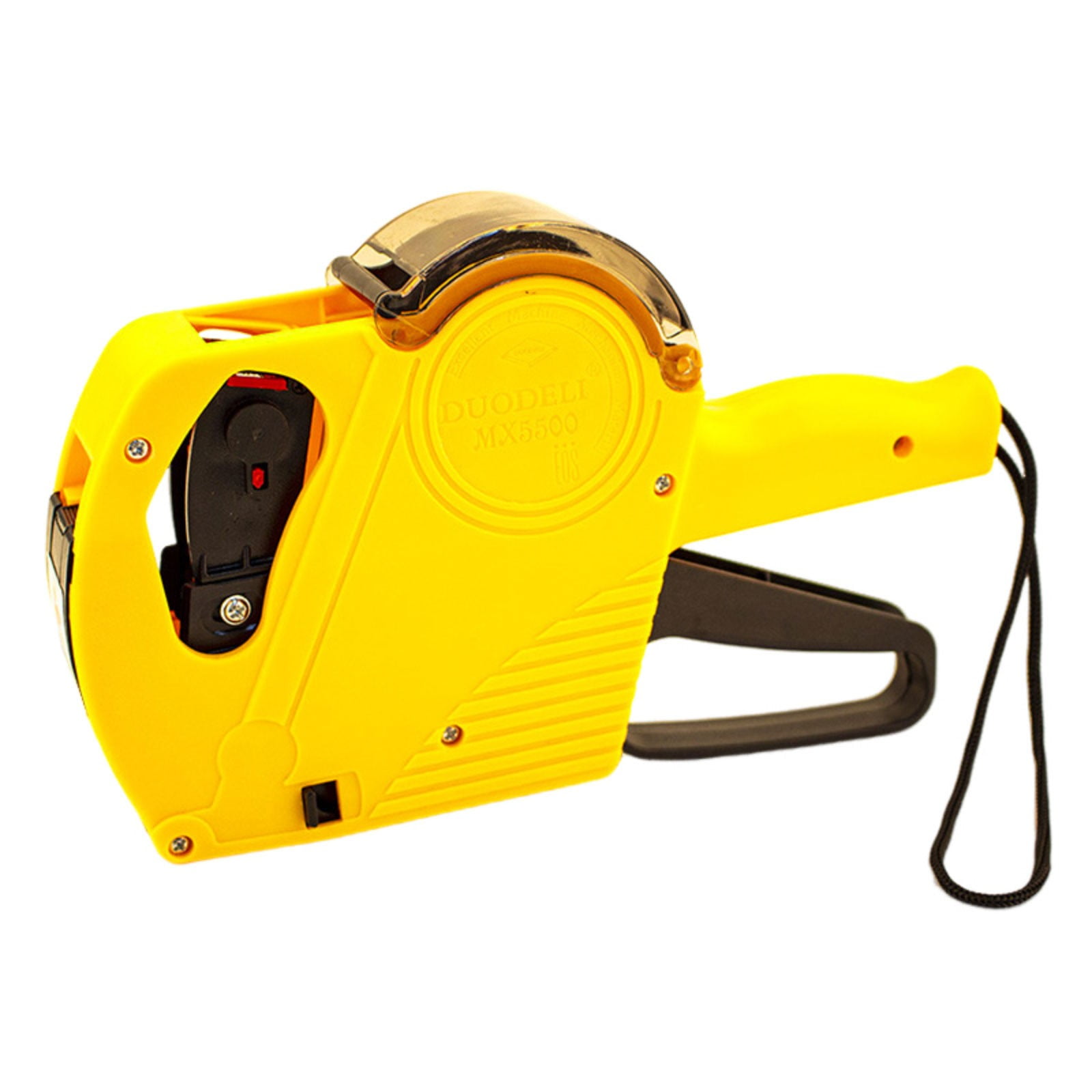 Singlerow 8 Bit Machine with Cover 8 Digits Tag Machine with 300 White Red Lines Sticker Labels