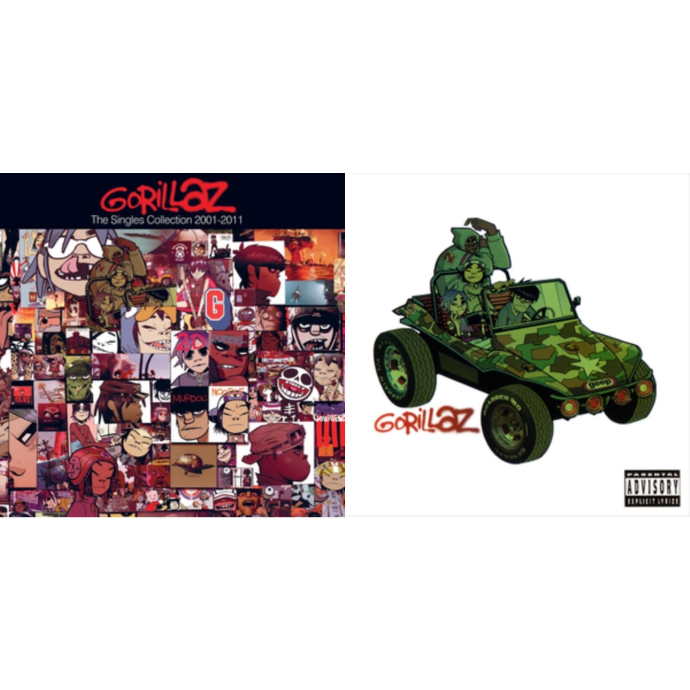 Singles Collection 2001 - 2011 & Gorillaz [CD Bundle