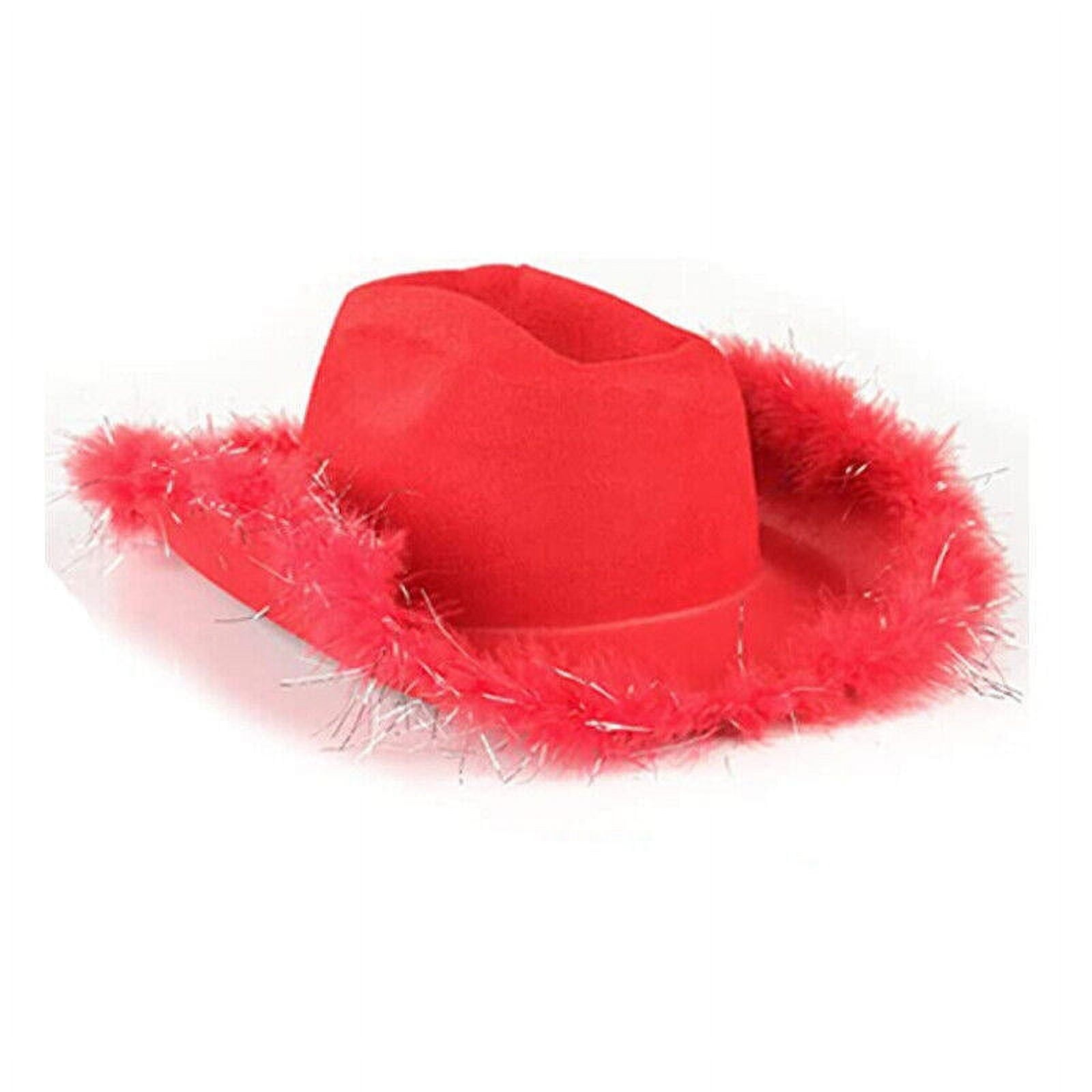 Singli Western Cowboy Hat Feather Cowgirl Hat Bachelorette Party Hat