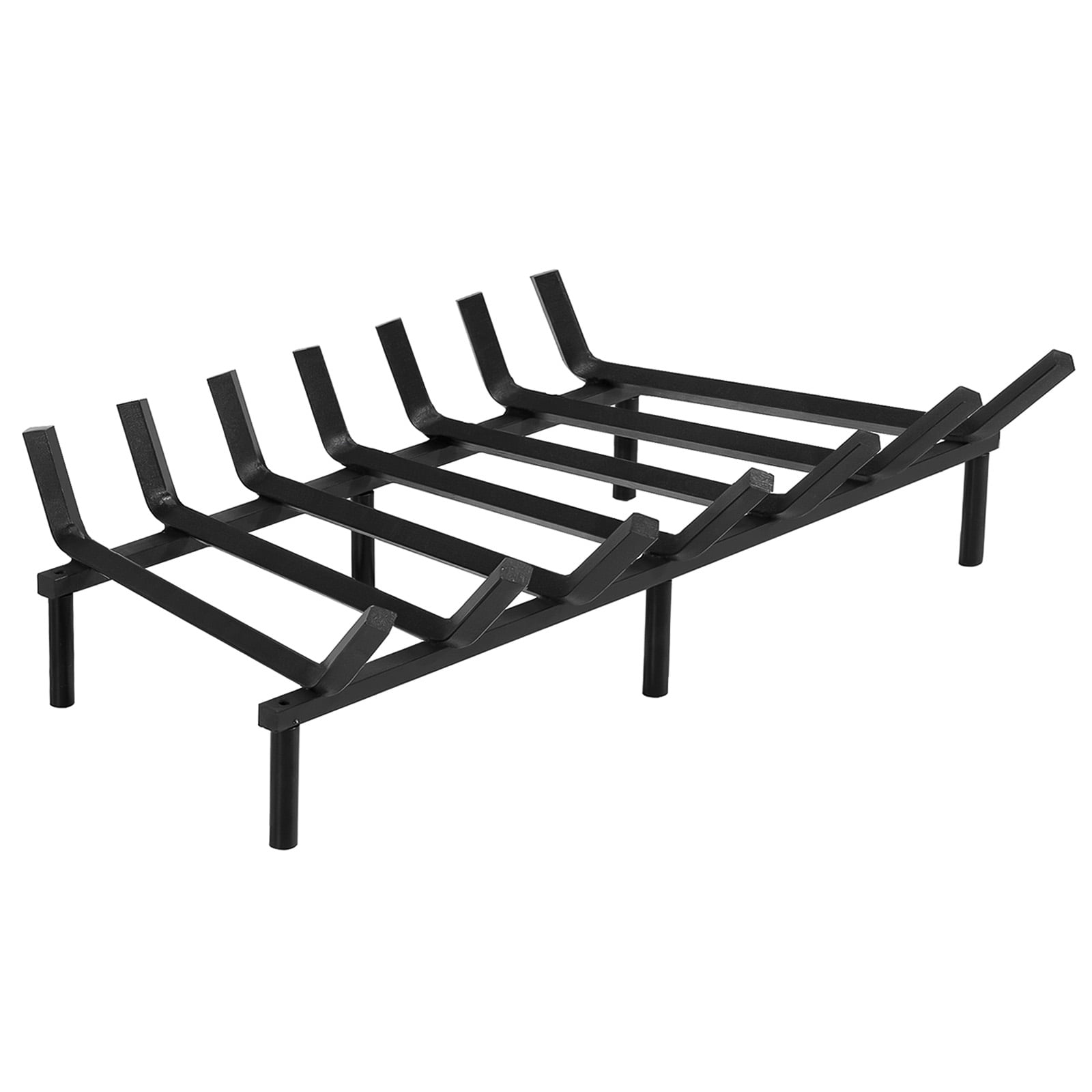 Singlyfire Fireplace Grate 30 inch 3/4 Bar Heavy Duty Firewood Stove Log  Holder Wrought Iron Wood Stove Indoor Outdoor - Walmart.com