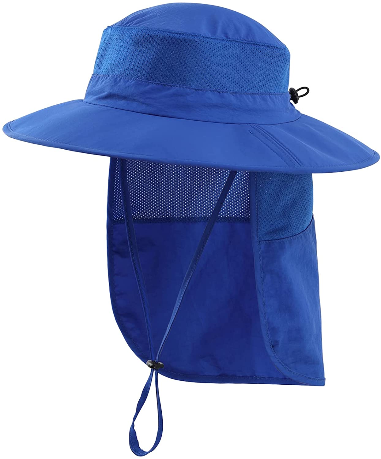 Singreal Outdoor UPF50+ Kids Sun Hat Wide Brim Fishing Hat with Neck