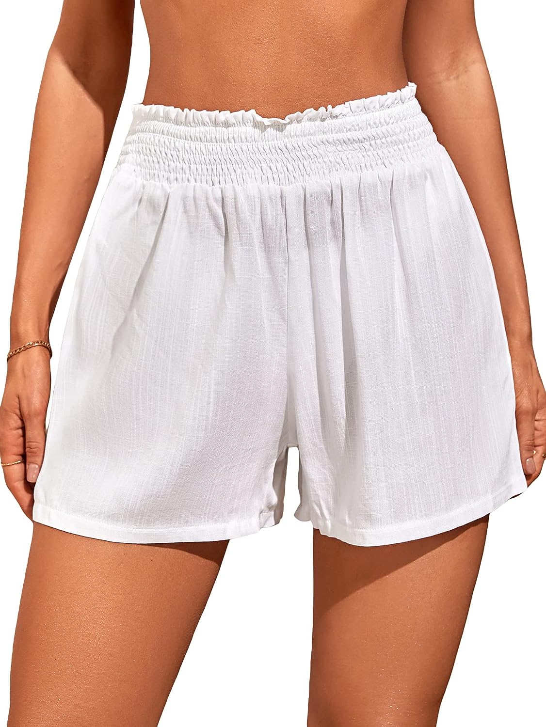 Singreal Women's Split Sheer Bikini Bottom Swimsuit Beach Cover Up