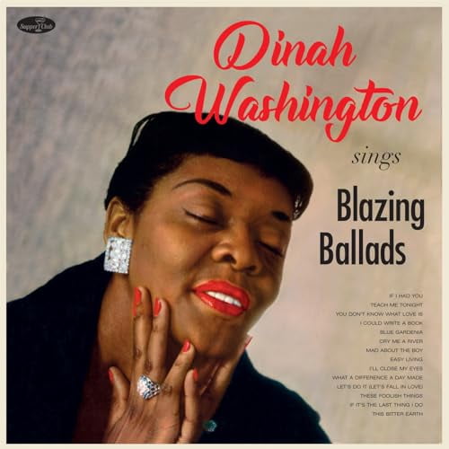 Dinah Washington Sings Blazing Ballads (Vinyl Record) 12" Album