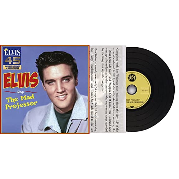 Elvis Presley Sings the Mad Professor (CD) Album Digipak