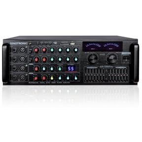 Singtronic KA-1000Pro Professional 2000W Analog Karaoke Mixer, Mixing Amplifier Karaoke