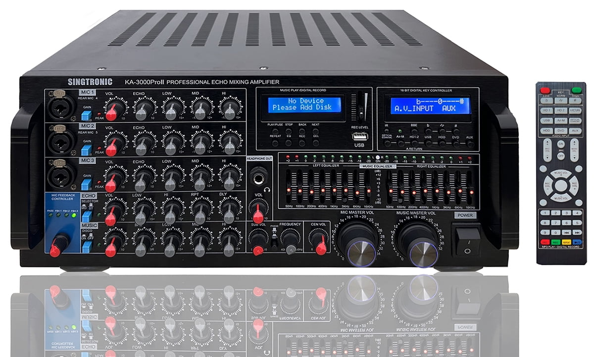 Singtronic KA-3000ProII Mixing Amplifier - Thumbnail 3