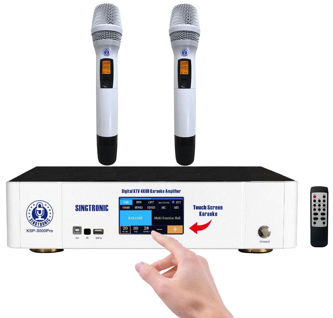 Singtronic KSP-3000Pro Karaoke Sound Processor Amplifier - Thumbnail 3