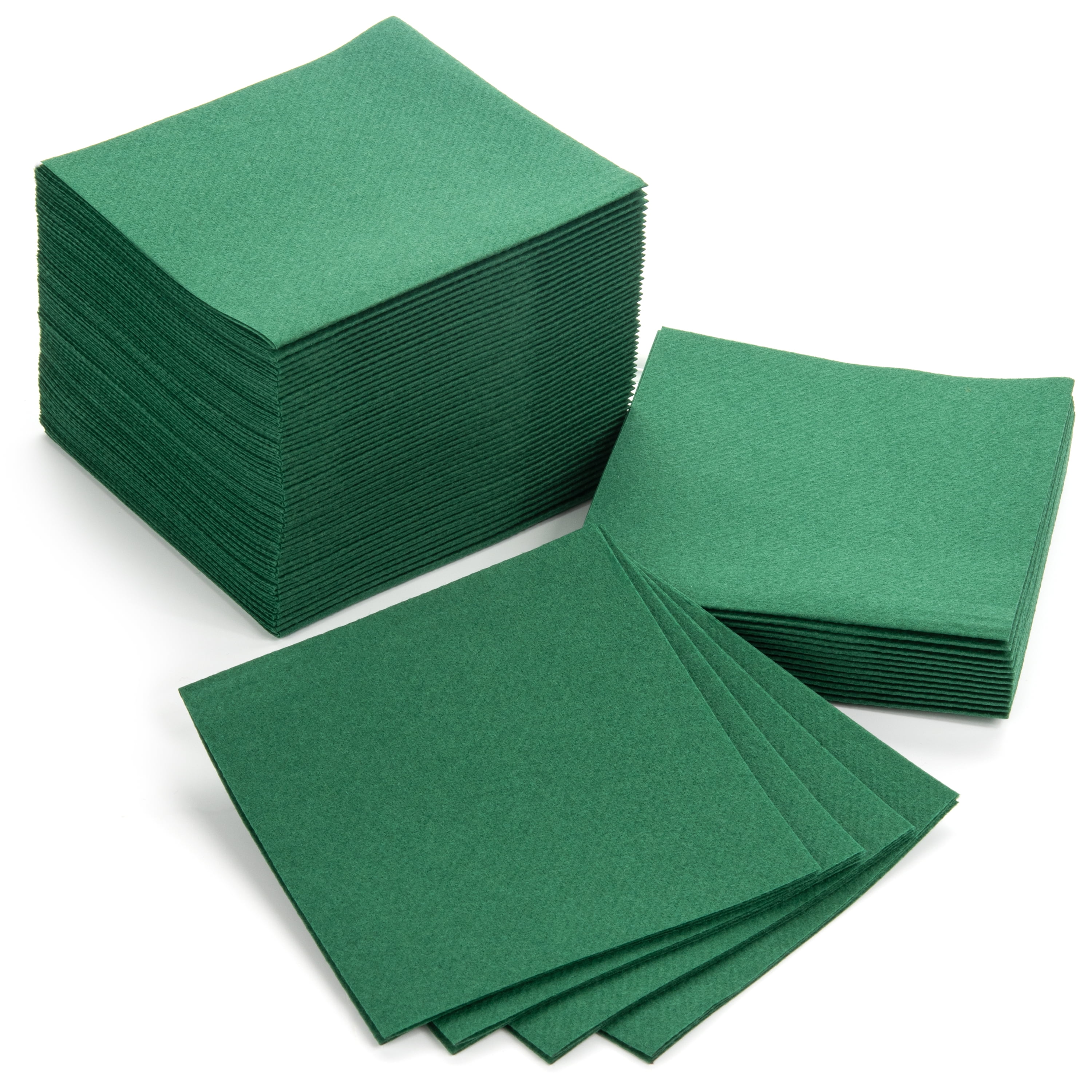 Singular Cocktail Napkins - 100 Disposable Square Beverage