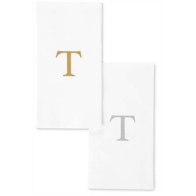 Singular Disposable Guest Towels Monogram Hand Towels Bathroom
